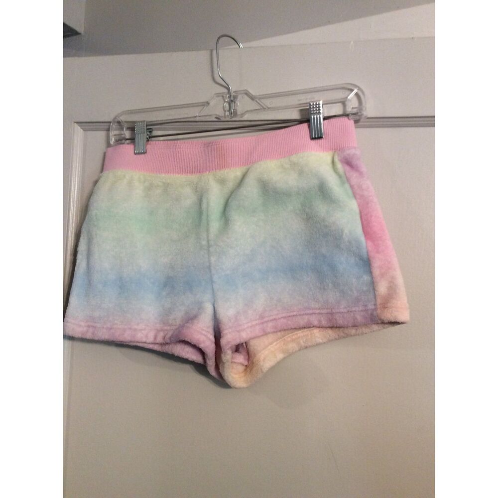 Victoria's Secret Pink Medium M Womens Fuzzy Shorts Soft